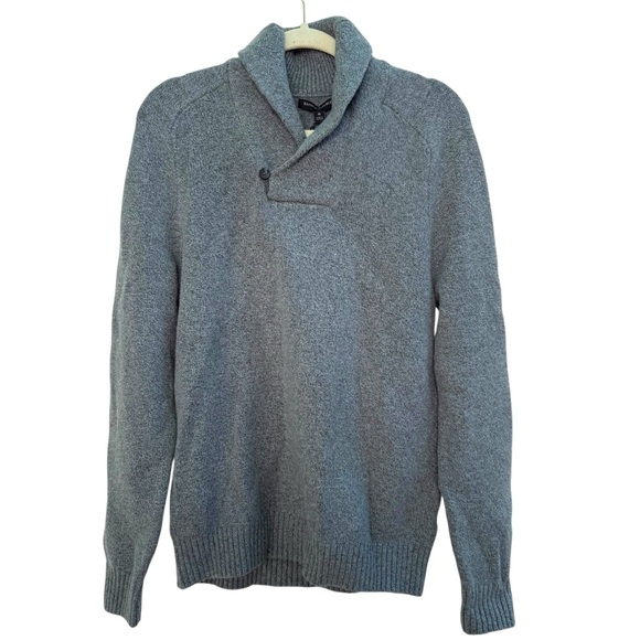 Banana Republic Plush Collared Sweater Pullover Cowl Neck Cotton Blend - Picture 2 of 6